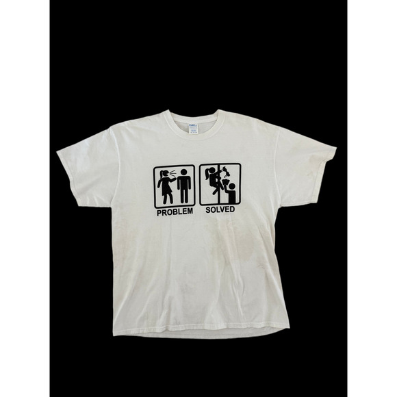 Y2K Richmond VA Strip Club Promo T-Shirt Paper Moon Club Rouge Daddy Rabbits - Picture 1 of 5